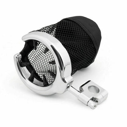 25mm Motorcycle Cup Holder Clamp Handle Bar Mount for Motorcycle Chrome