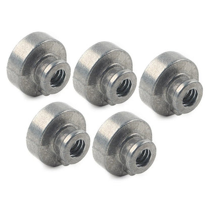 5 x Rear Fender Passenger Seat Bolt Tab Screw Nut Covers for Harley Davidson