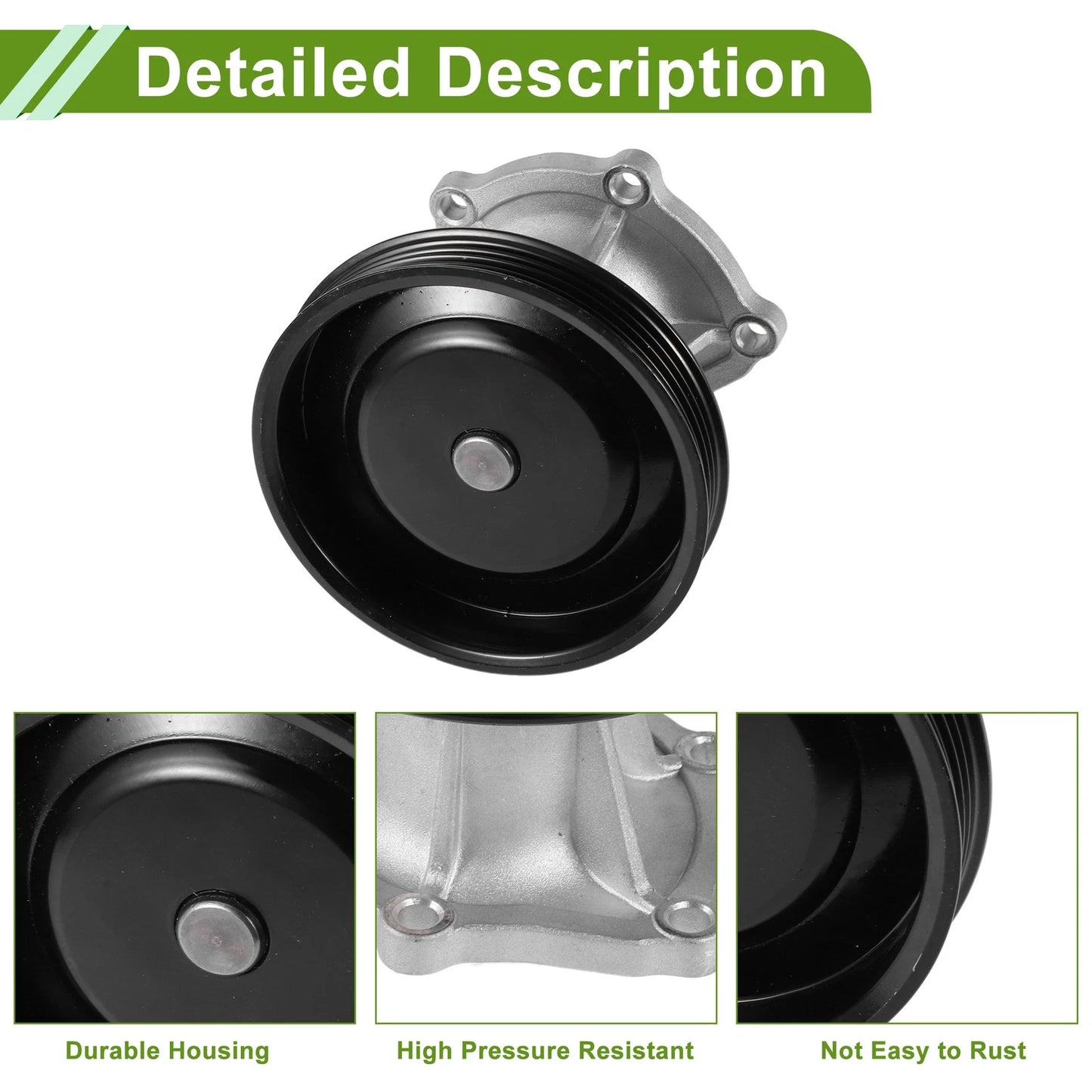 Engine Water Pump for Chevrolet Aveo (2006 - 2016)
