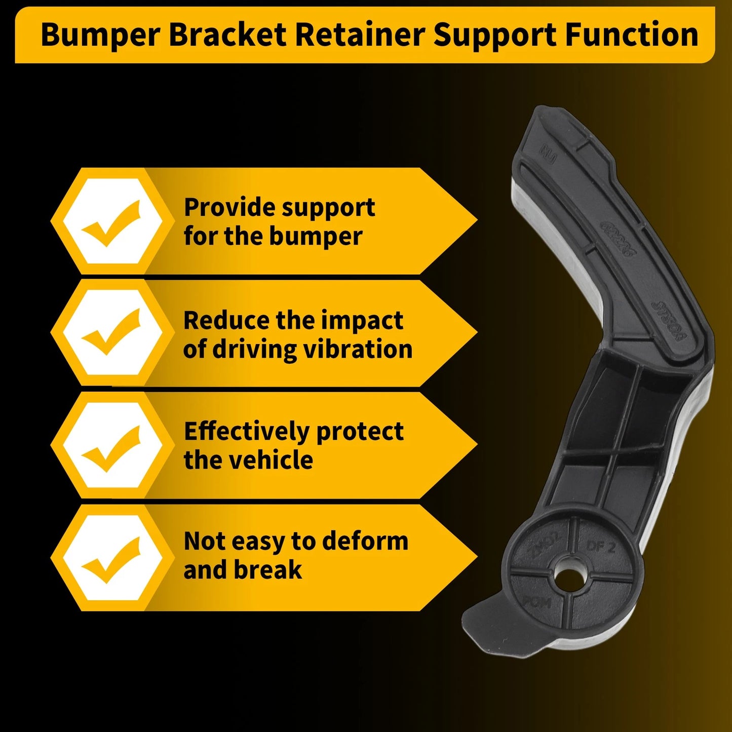 Front Bumper Bracket Retainer for Nissan Altima (2013-2018)