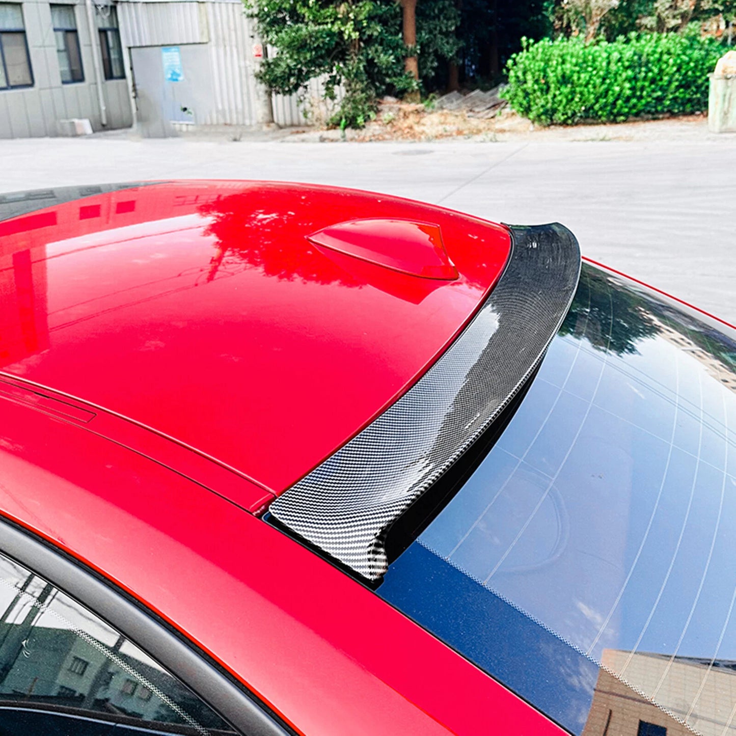 1pc Rear Boot Spoiler Lip for BMW 2 Series F22 (2014-2019) Carbon Look