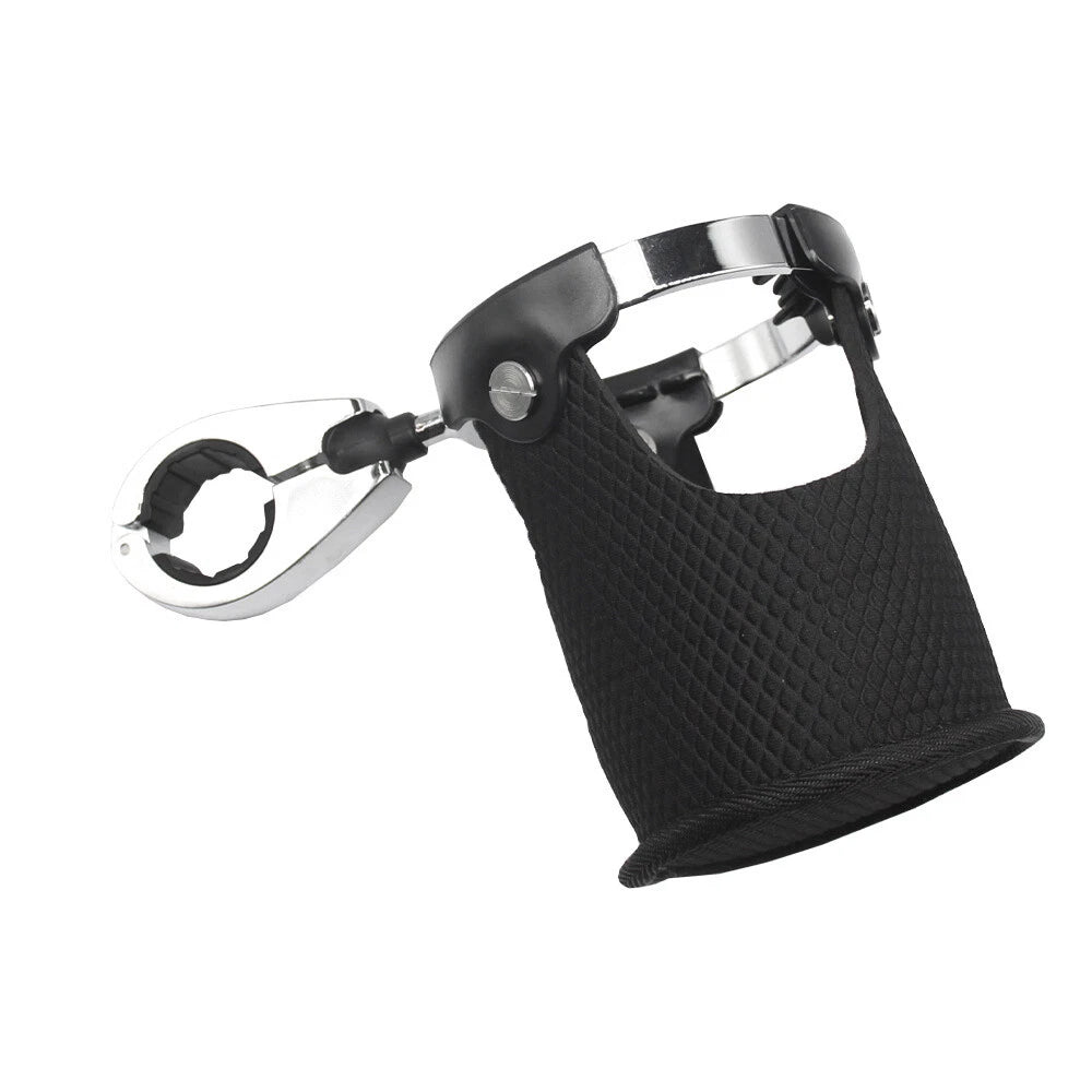 Universal Motorcycle Handlebar Cup Holder Cradle Basket Cage Bracket