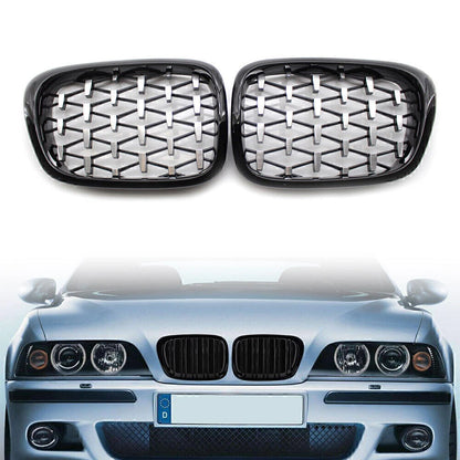 Diamond Meteor Front Kidney Grille for BMW E39 5-Series (1999-2003)
