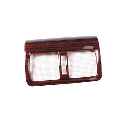 Wood Grain Back Row Air Outlet Vents Frame Trim for Toyota Camry (2012–2017)