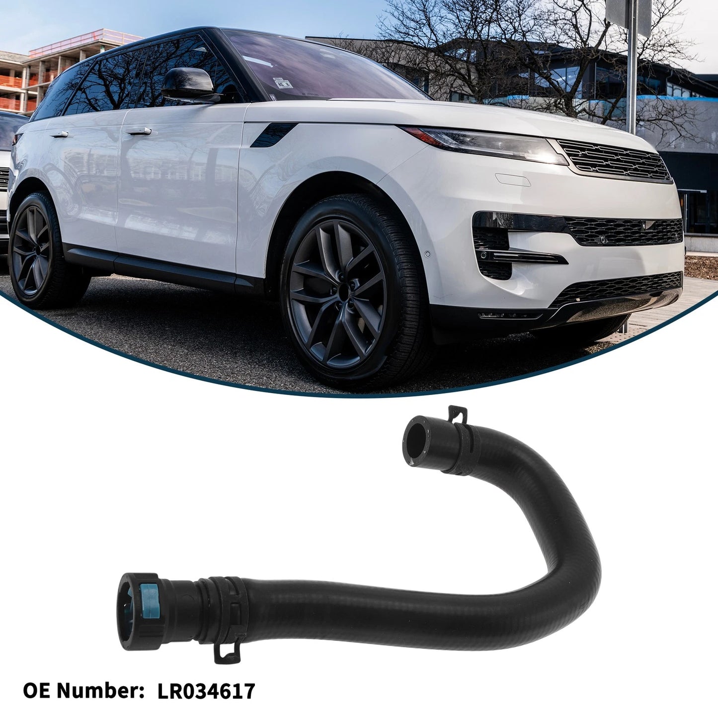 Radiator Hose No.LR034617 for Land Rover Range Rover (2002-2012)
