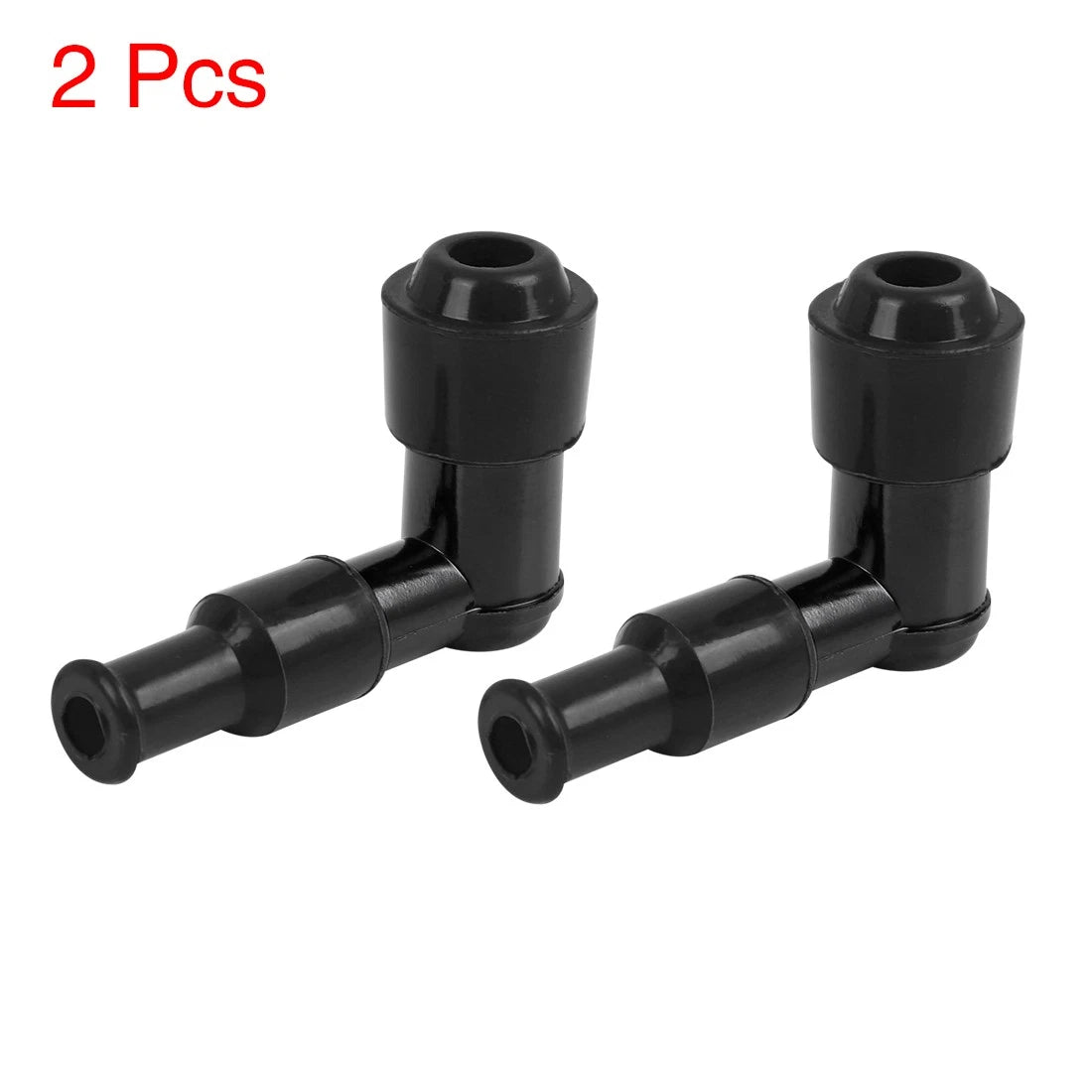 2 x Spark Plug Cap Cover Black Waterproof for CG125 GN125 Motorcycle Dirt Bike