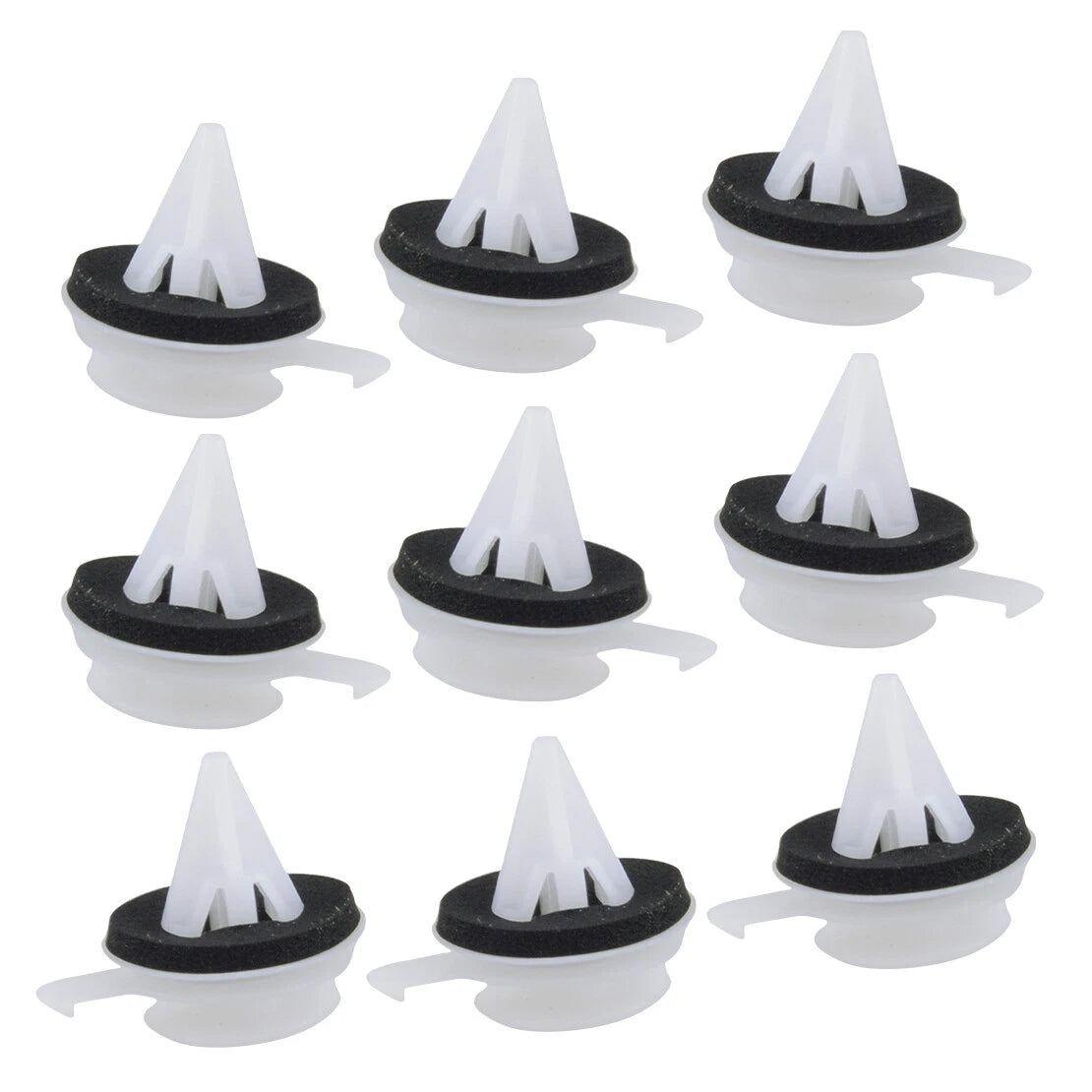 100Pcs Windscreen Moulding A Pillar Post Clips for Range Rover