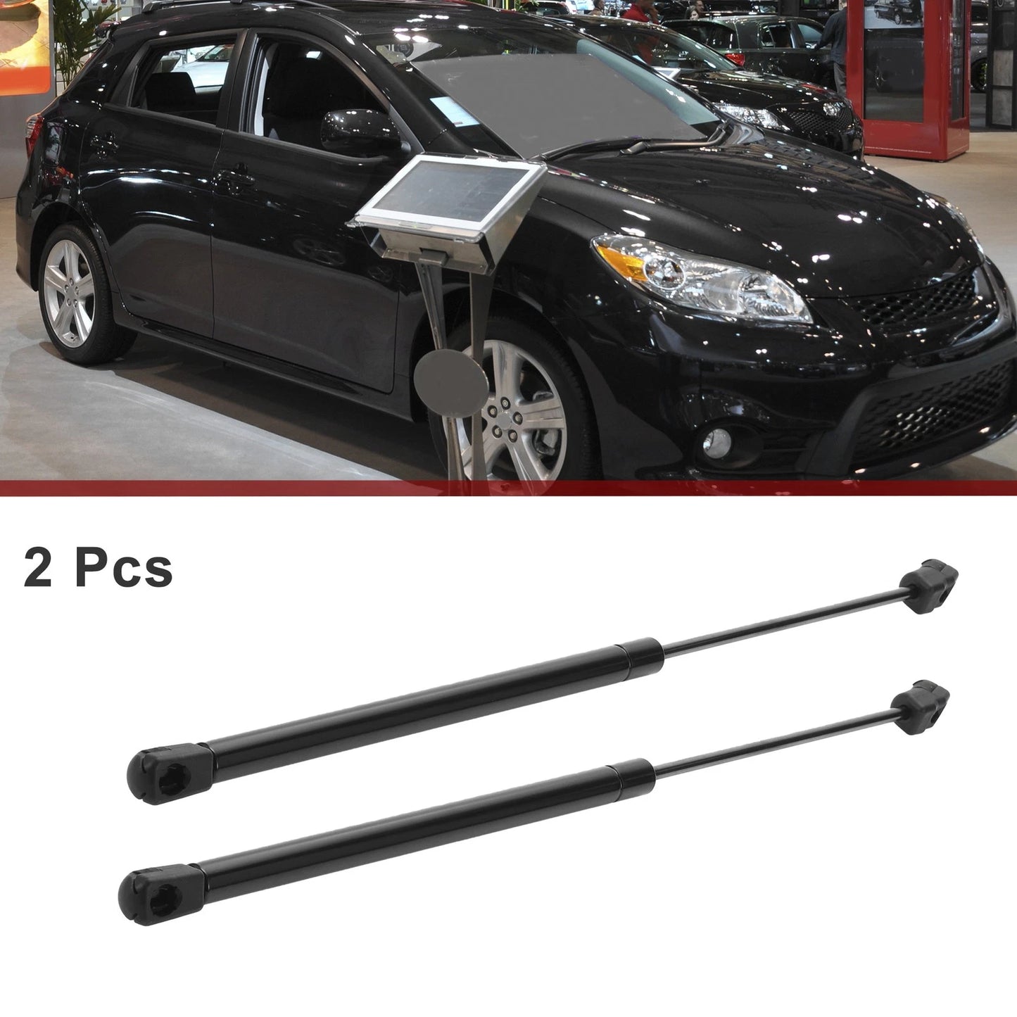 2 x Rear Glass Lift Supports Struts Gas Spring for Toyota Matrix(2003–2008)