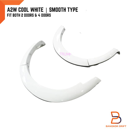4PC White Front Fender Flare Wheel Arch for Mazda BT-50 Ute (2012-2019)