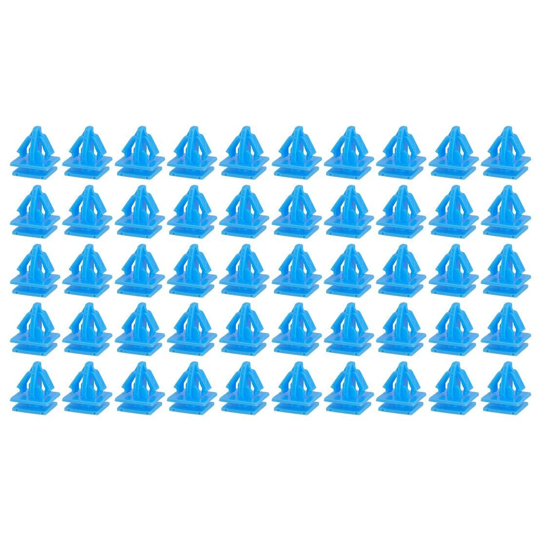 50Pcs Blue Rocker Panel Retainer Clips for Hyundai JK (2007-2018)