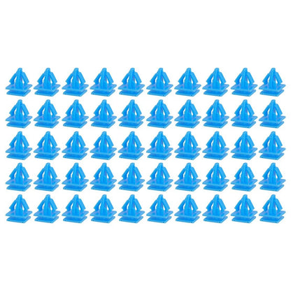50Pcs Blue Rocker Panel Retainer Clips for Hyundai JK (2007-2018)