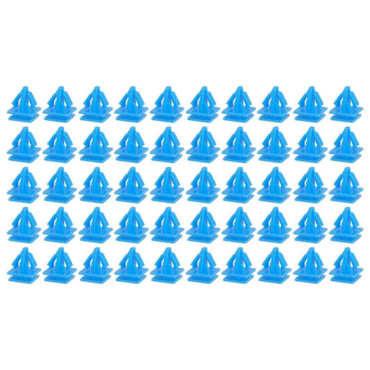 50Pcs Blue Rocker Panel Retainer Clips for Hyundai JK (2007-2018)