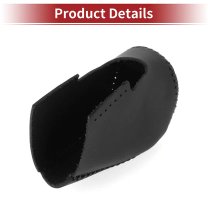 Car Gear Shift Knob Cover for Honda HR-V (2023-2024) Black Faux Leather