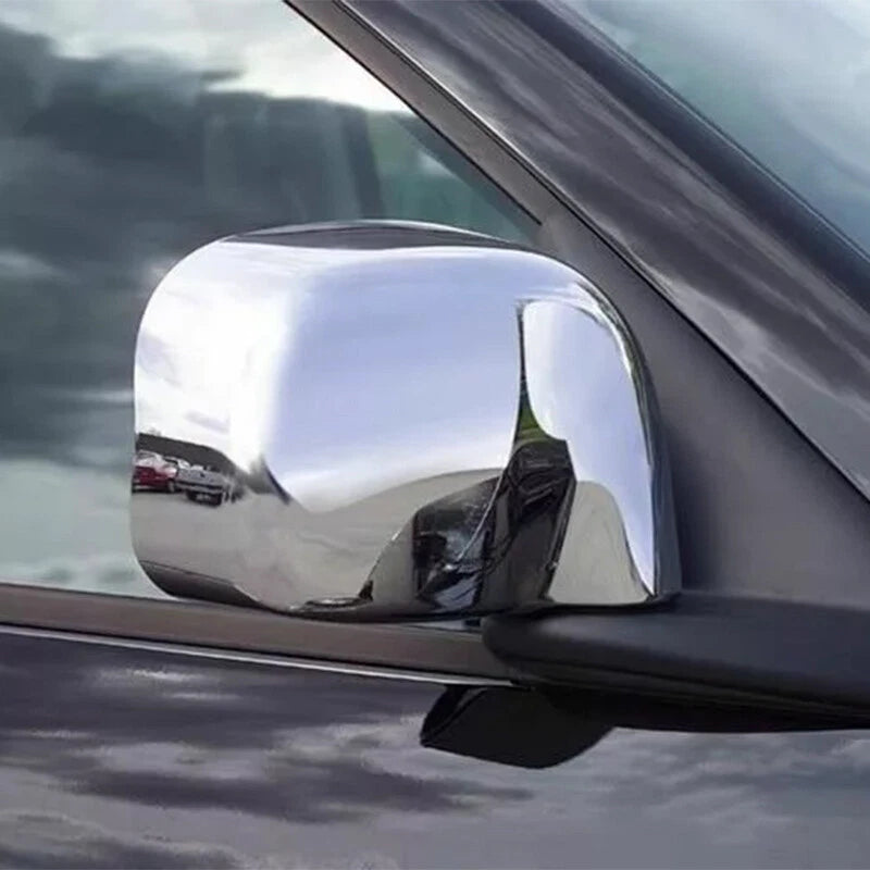 Chrome Side Mirror Covers for 2002-2008 Dodge Ram 1500 2500 3500 (2002-2008)
