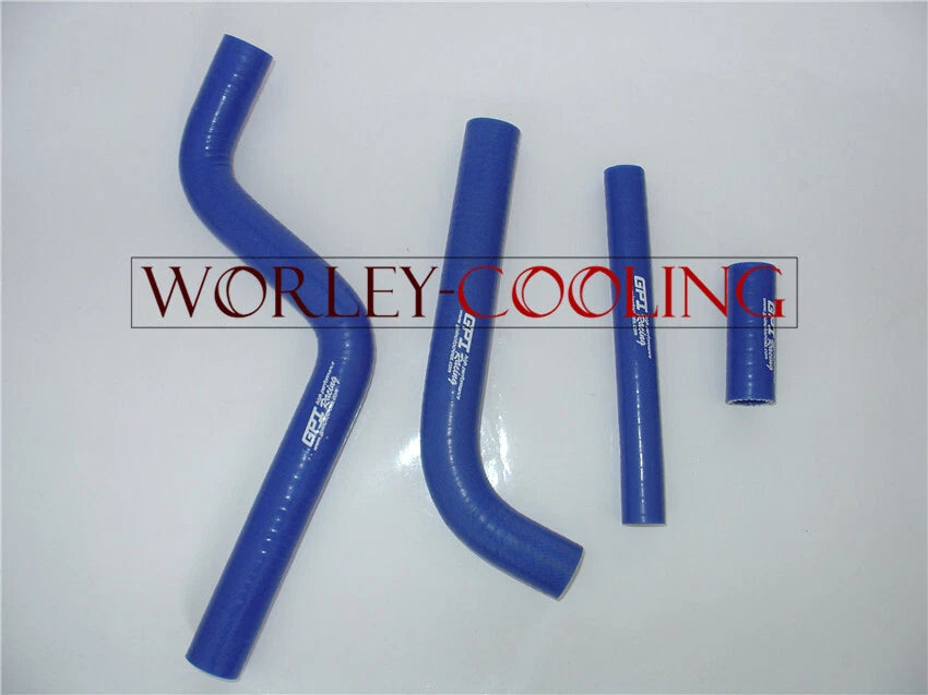 BLUE silicone radiator hose for YAMAHA YZ125 (1996-2001)