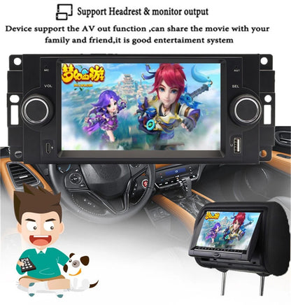 6.2'' Car Stereo GPS Navigation for 2004-2007 Jeep Grand Cherokee