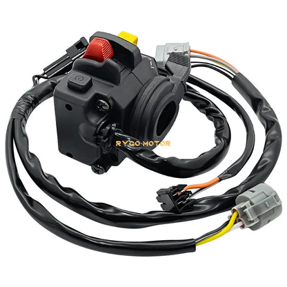 Left Handlebar Switch Start Stop Hi/Lo Headlight for Arctic Cat DVX (2009–2012)