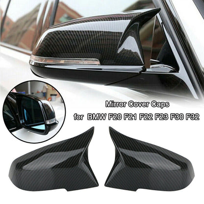 Kidney Grills & Carbon Fiber Mirror Caps for BMW F30 320i 328i (2012-2018)