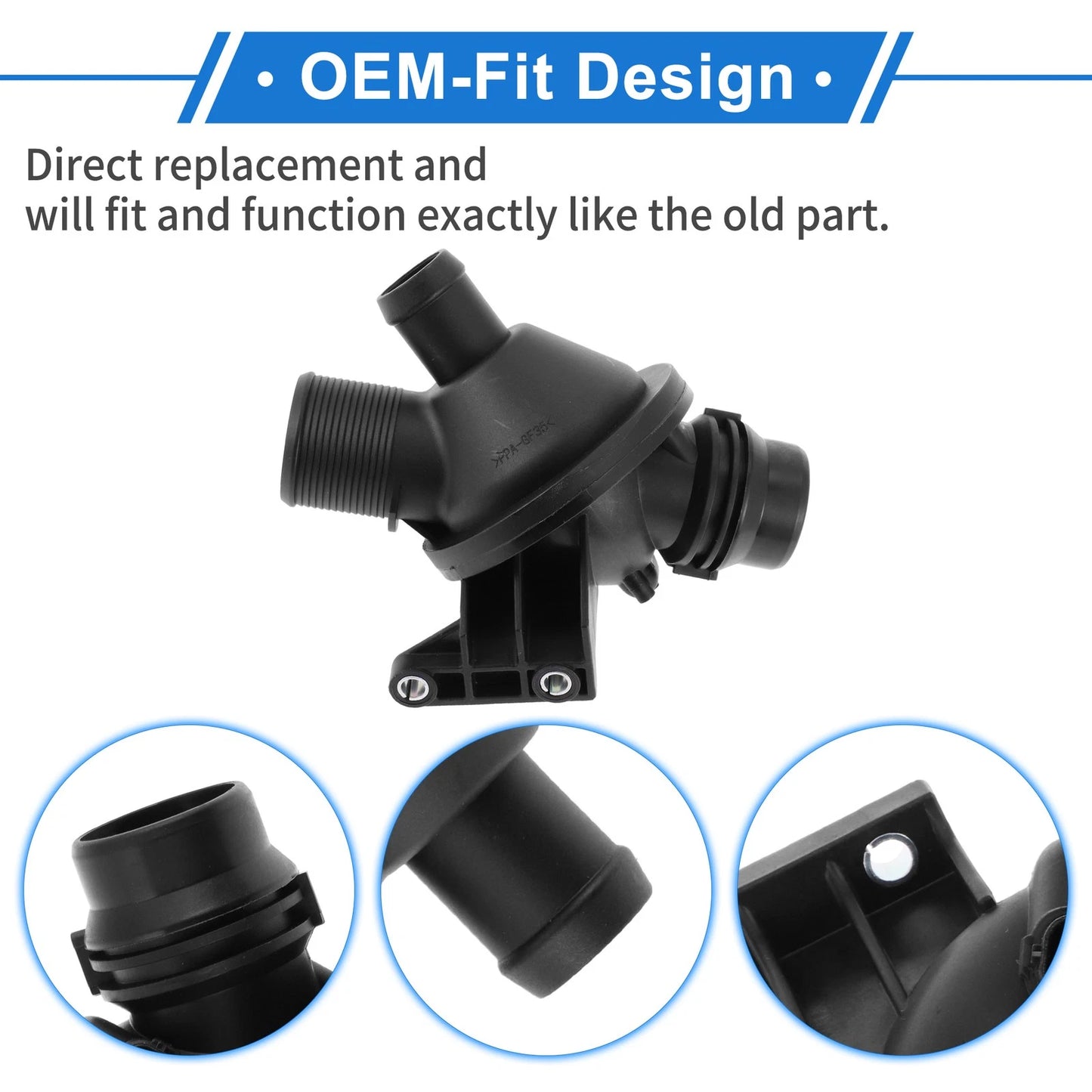 Thermostat Housing for BMW 228i 320i 328i 428i 528i X1 X3 X4 X5 (2012-2020)