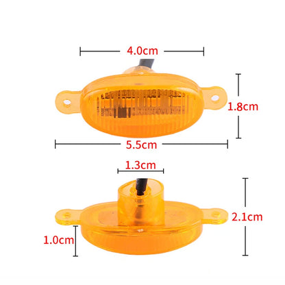 3 x LED Amber Grille Mark Lights for Toyota FJ Cruiser (2007-2014)