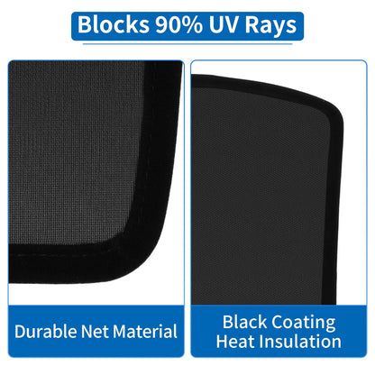 Window Cover for Toyota Alphard Vellfire 20 Series Black (2015-2020)