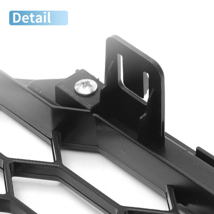 Front Lower Bumper Grille for Toyota Corolla LE Chrome Silver Tone (2014-2019)