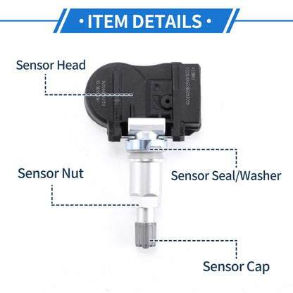 Tire Pressure Sensor for BMW 220i (2014 - 2021) 1 Pc 433MHz