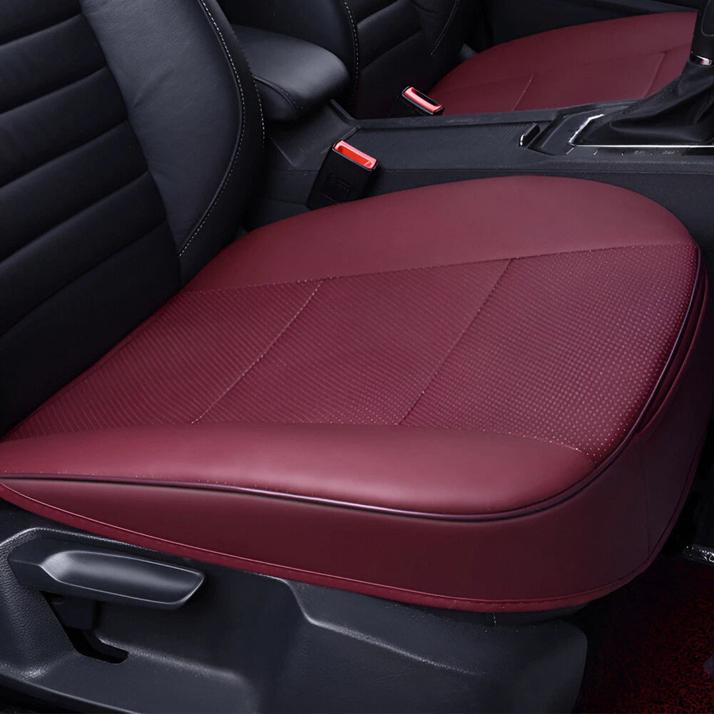 PU Leather Car Single Seat Cover Cushion Protect Full Surround