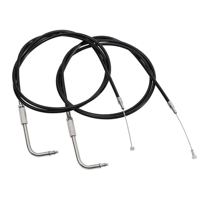 Throttle Cables 150cm 59" for Harley Sportster 883 XL883 XL1200 (2004-2023)