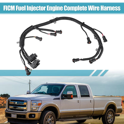 Fuel Injector Engine Wire Harness for Ford F250 F350 F450 F550 (2003-2007)