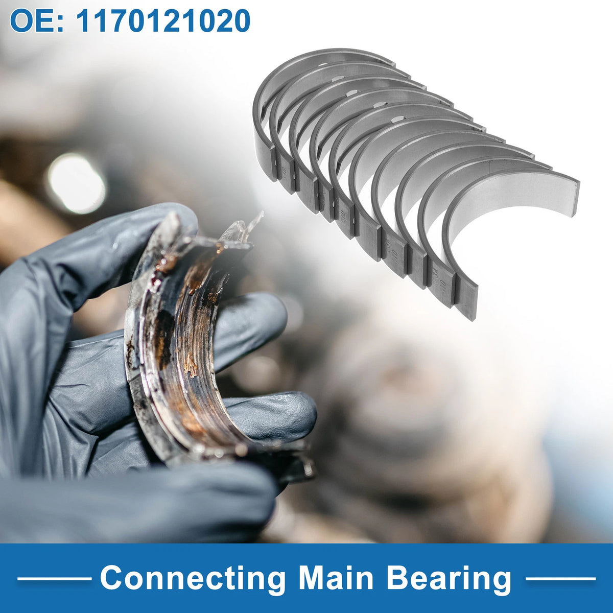 Main Bearing Set for Toyota Auris (2006-2012)