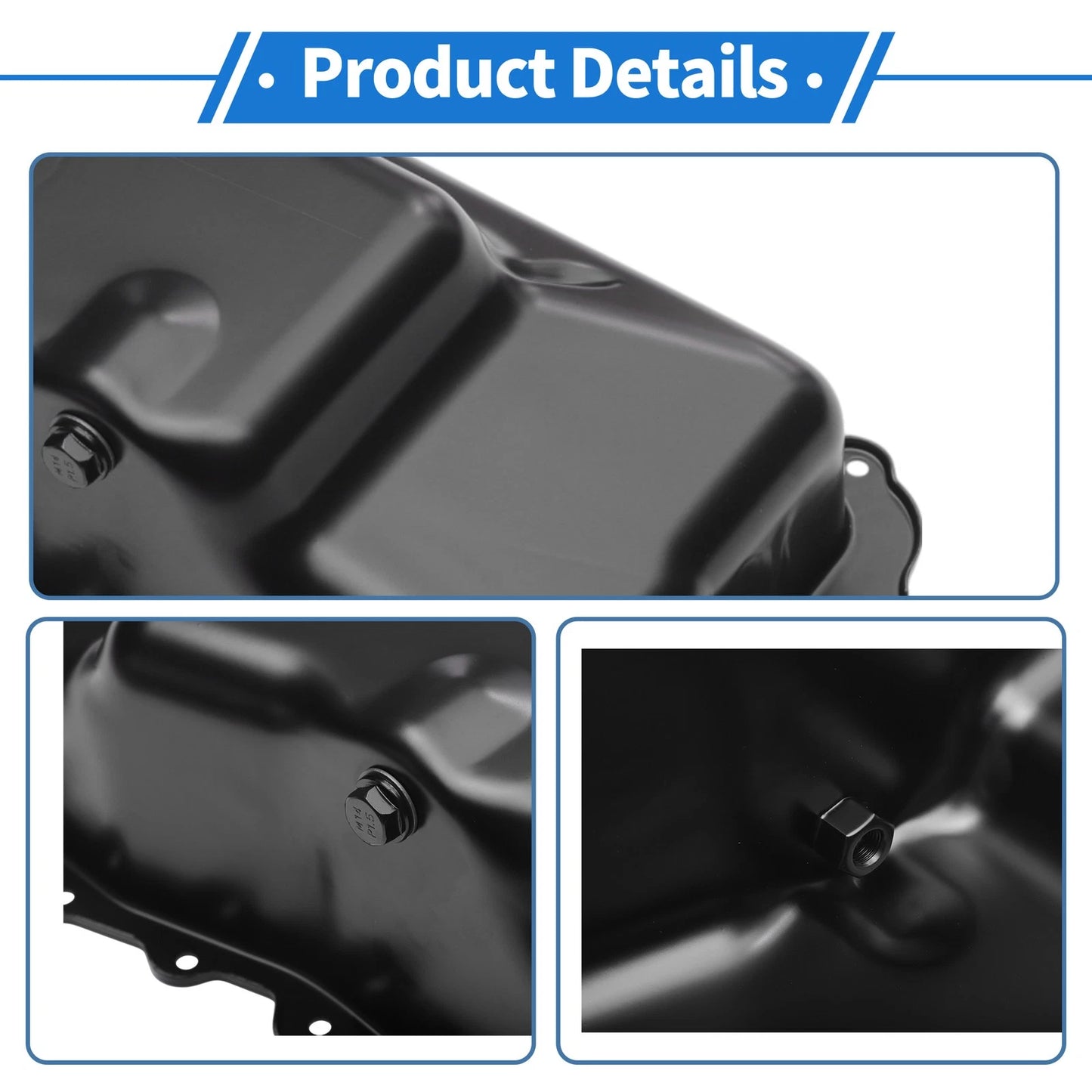Engine Oil Pan for Chrysler Imperial V6 3.3L (1990-1991)