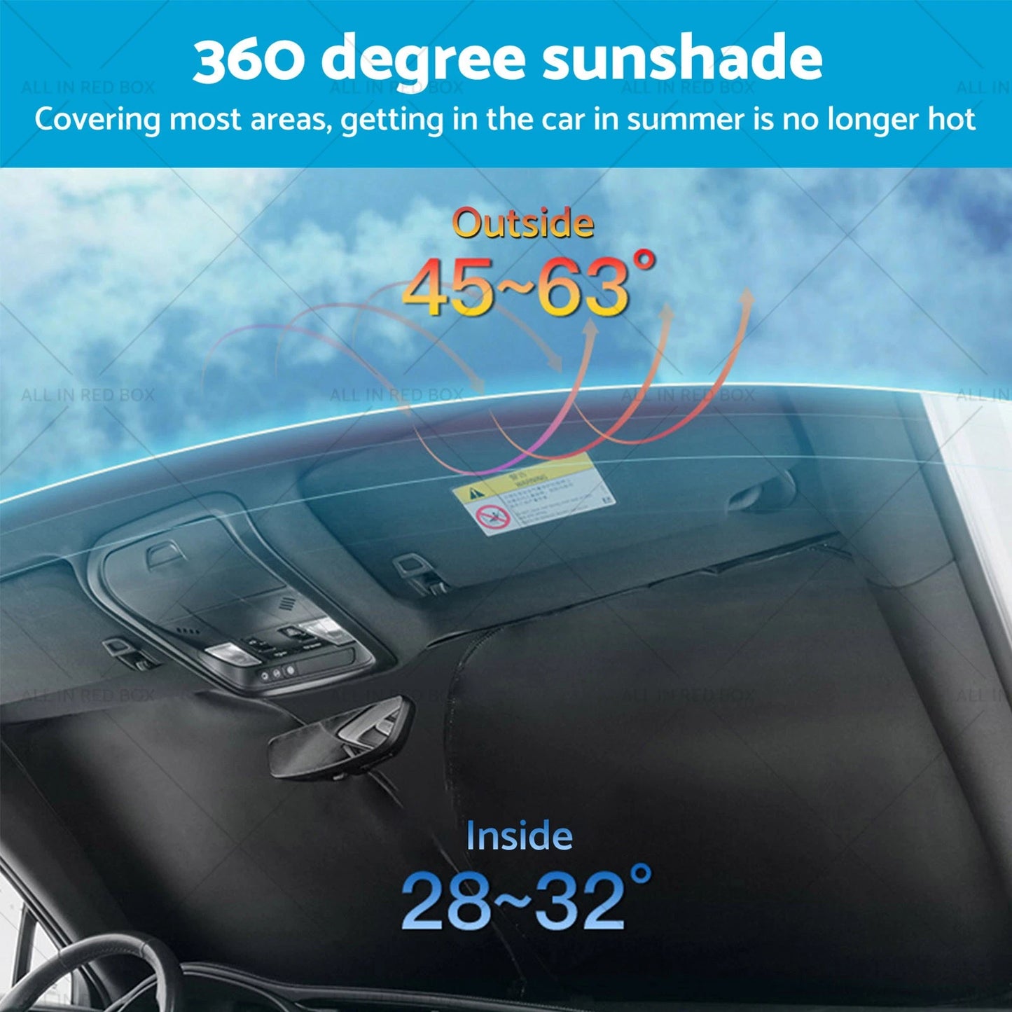 Windscreen Sun Shade UV Protection for Haval H6/H6 GT (2021-On)