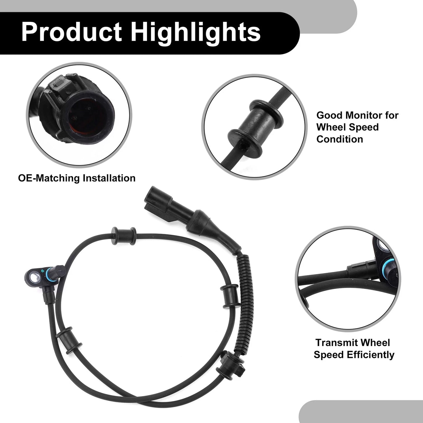 ABS Wheel Speed Sensor for Ford Thunderbird (2004-2005)