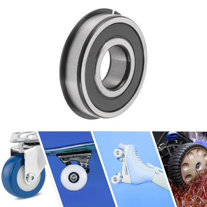 1 Pc Deep Groove Ball Bearings 25x62x17mm for Scooter Skateboard Wheel