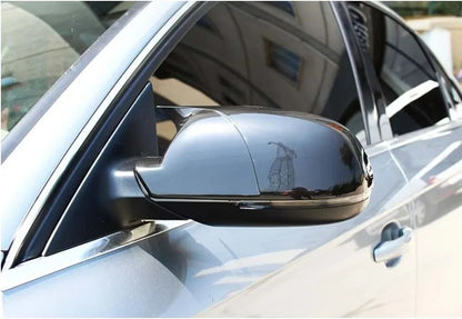 Side View Mirror Covers for Audi A4 B8 (2009-2014) 2 Piece Gloss Black