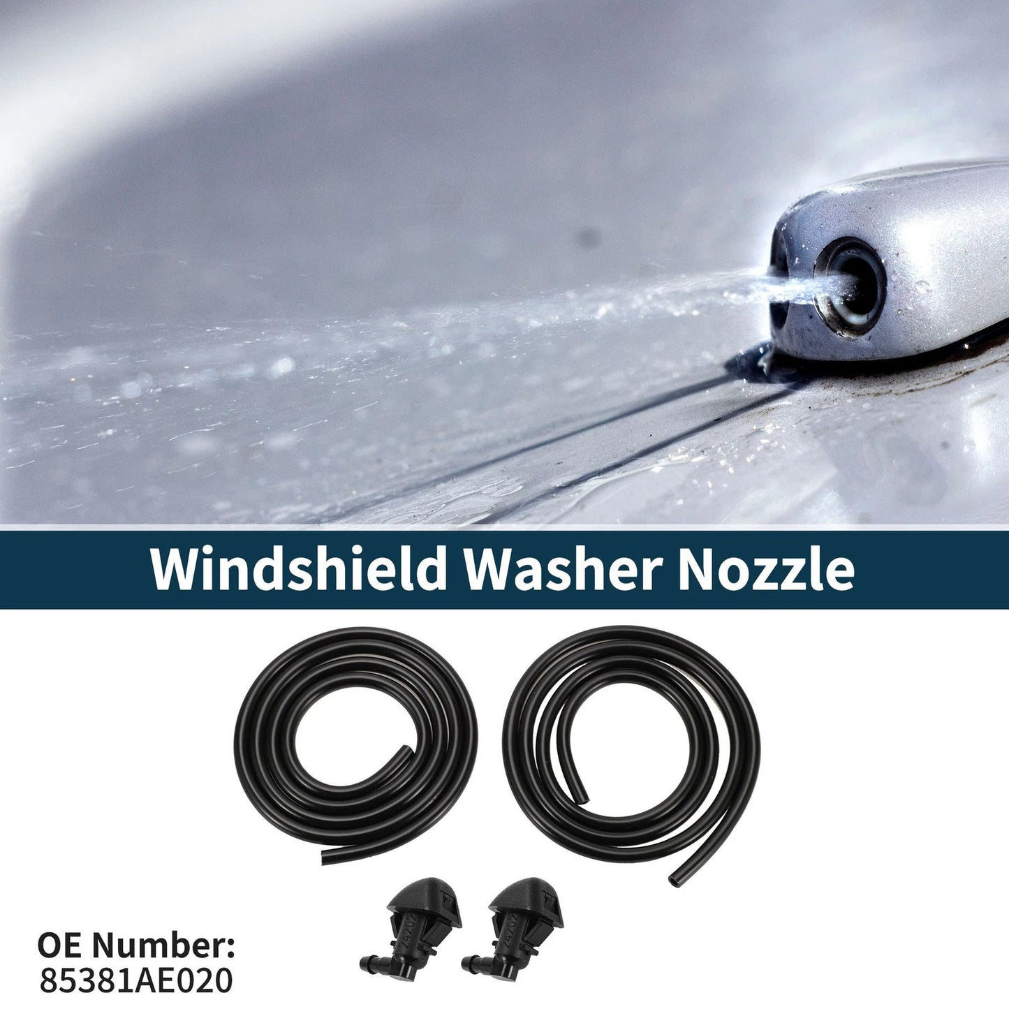 Windshield Washer Nozzle & Gasket for Toyota