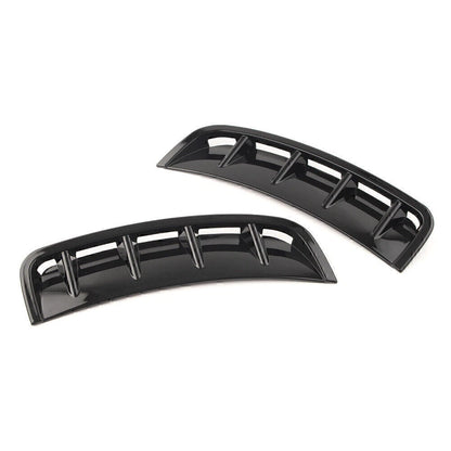 Glossy Black Front Wheel Air Vent Hood Fender for Mercedes Benz W177 A220 (18-21)