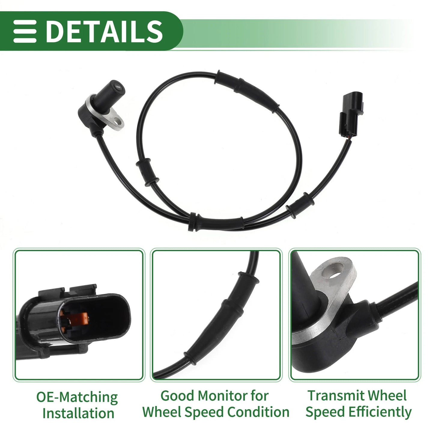 ABS Wheel Speed Sensor for Mitsubishi Lancer Saloon (2000-2007)
