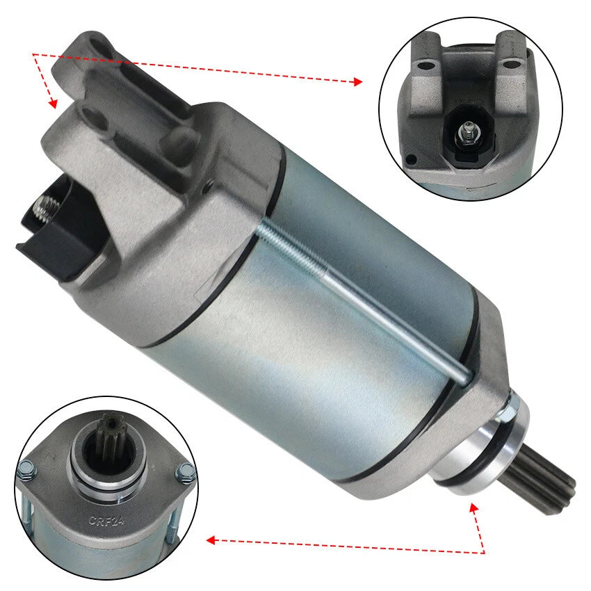 Starter for Suzuki LT-Z400 QuadSport 2009-2018