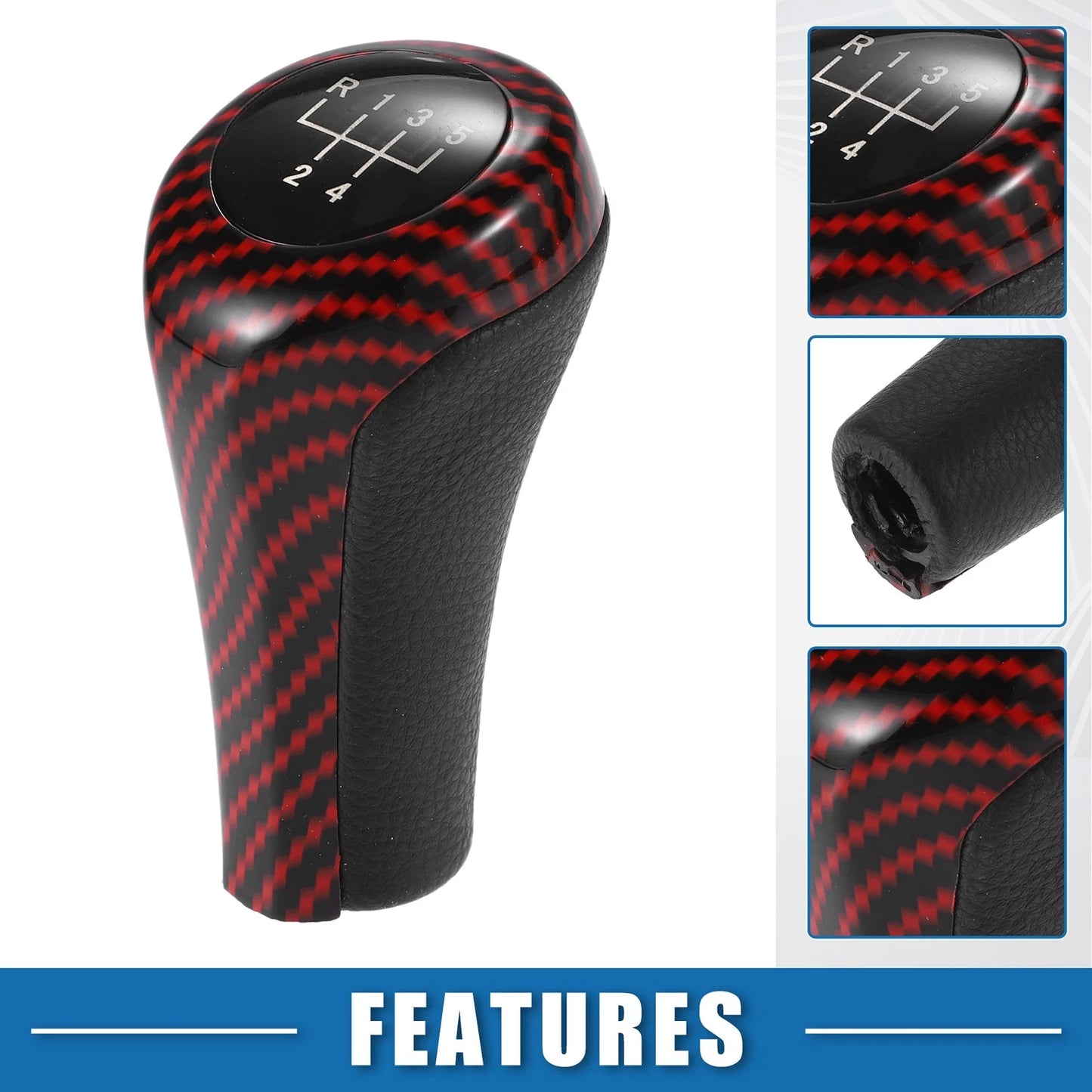 5 Speed Manual Gear Shift Knob for BMW 1 3 5 6 Series (2006-2013)