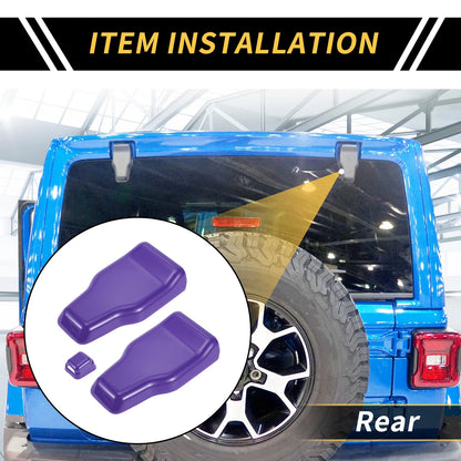 Rear Wiper Nozzle Cover Trim for Jeep