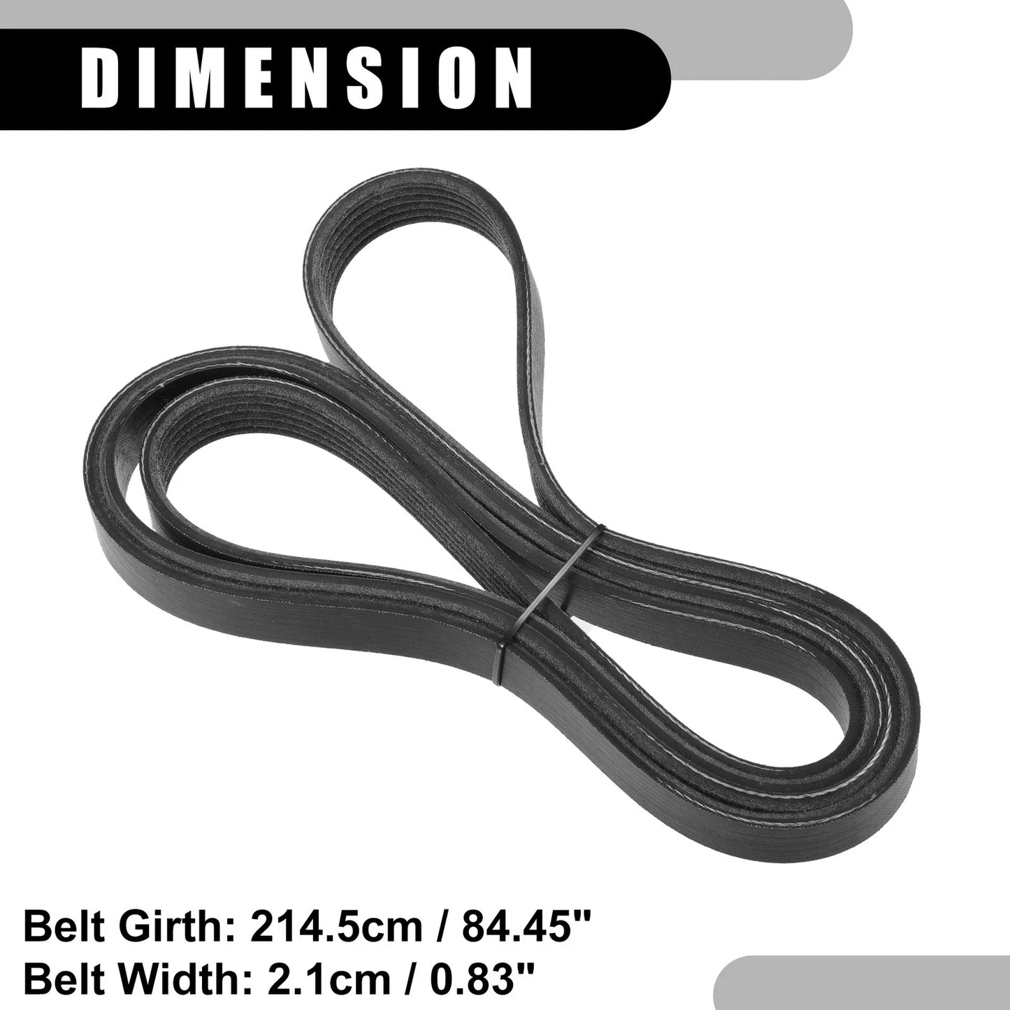 V-Ribbed Serpentine Belt for Honda Accord EX, LX 3.0L V6 (2003-2006)