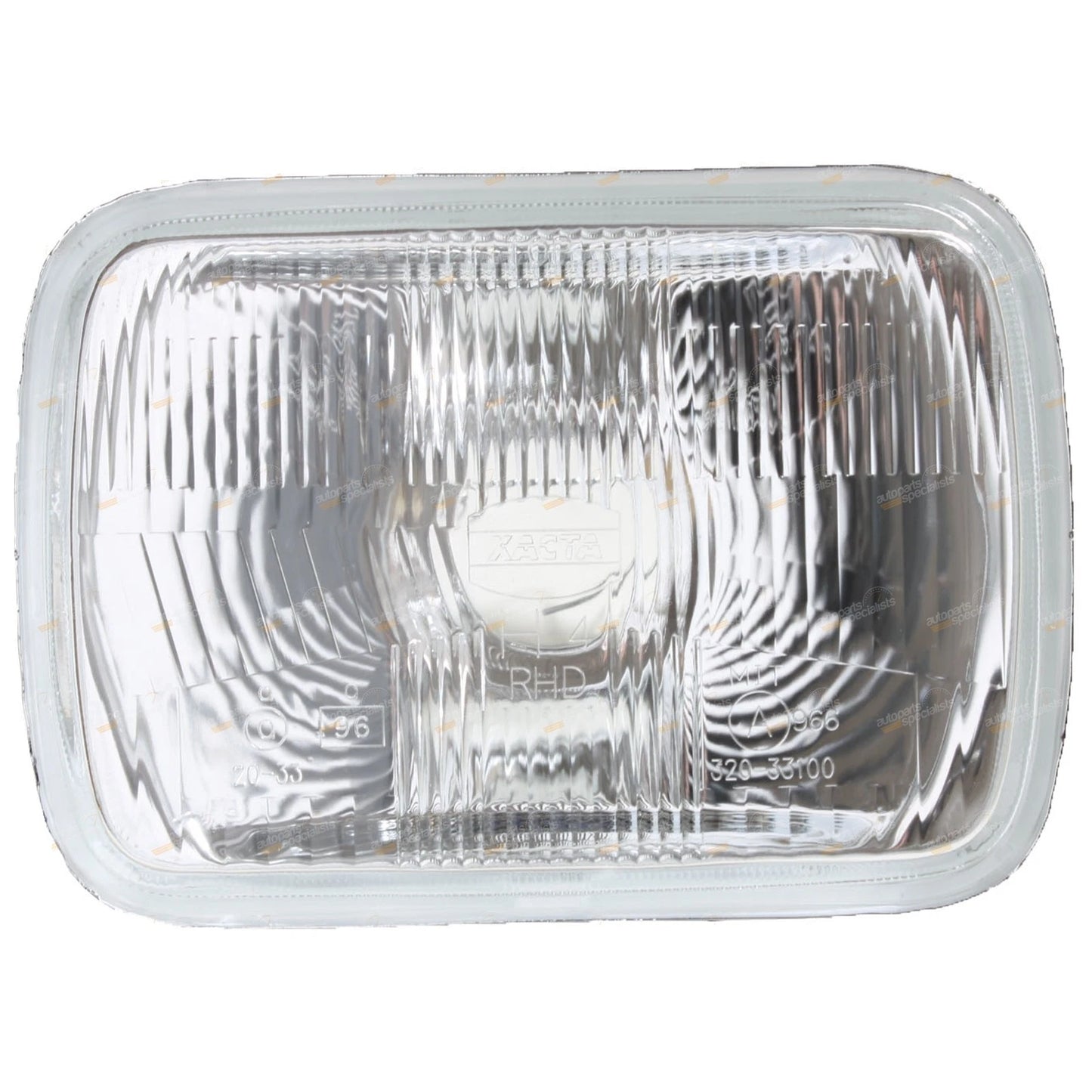 LH/RH Universal Headlight w/Globe for Toyota Hilux Hiace (1983–2005)