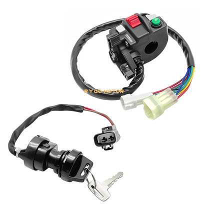 Handlebar Start Stop & Ignition Key Switch for Yamaha Big Bear 400 (2007–2008)