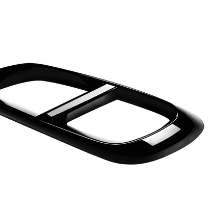 Rear Exhaust Pipe Cover Trim for Mercedes Benz E Class W214 (2024+) Black