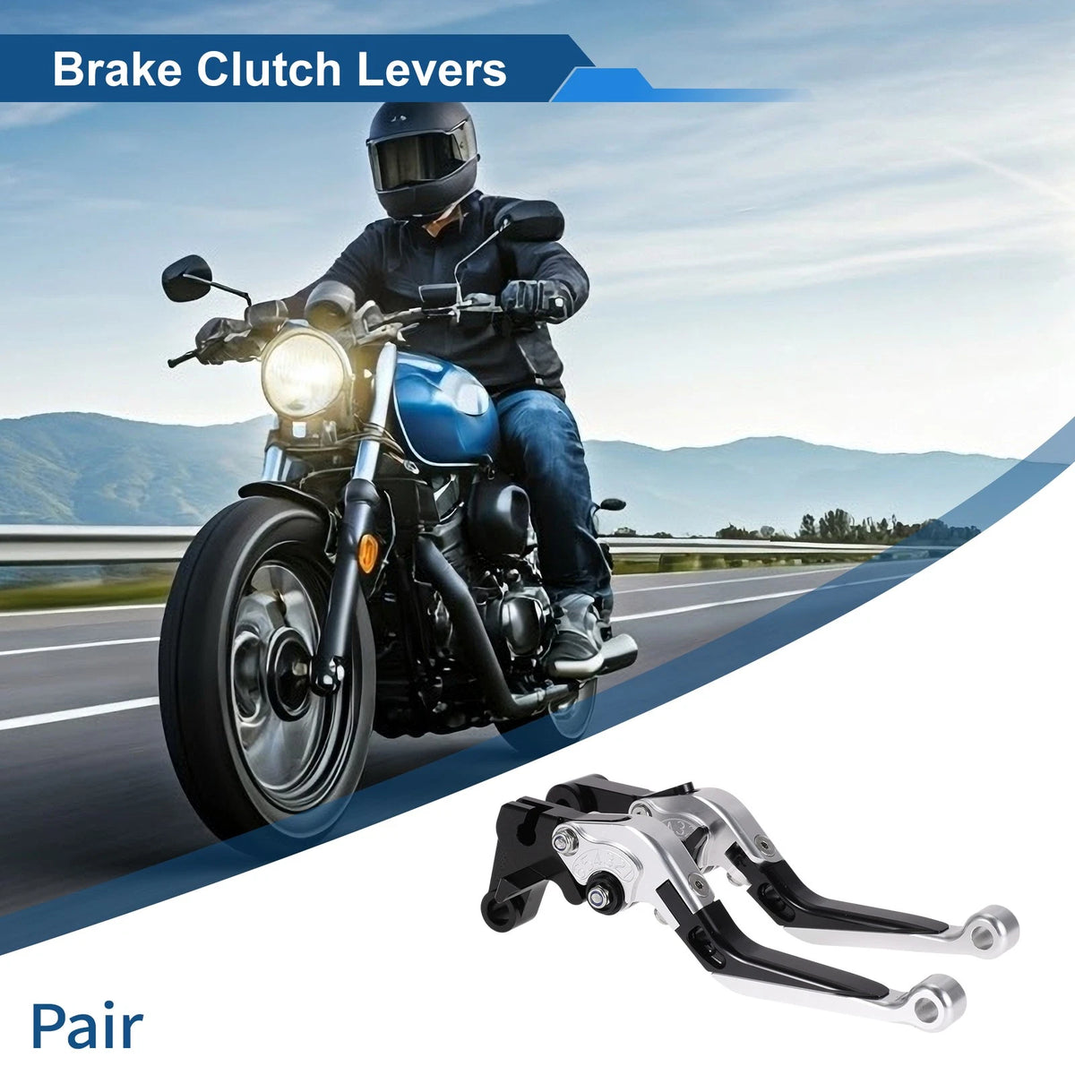 Adjustable Short/Long Brake Clutch Levers / 1 Pair for Yamaha YZF R1 (2015–2022)