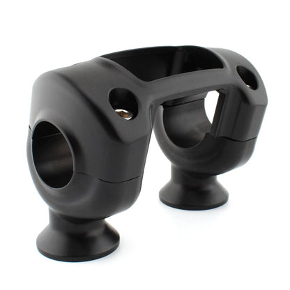1.25" Handlebar Riser Clamp Kit for Harley Softail Dyna Street Bob Fat Bob