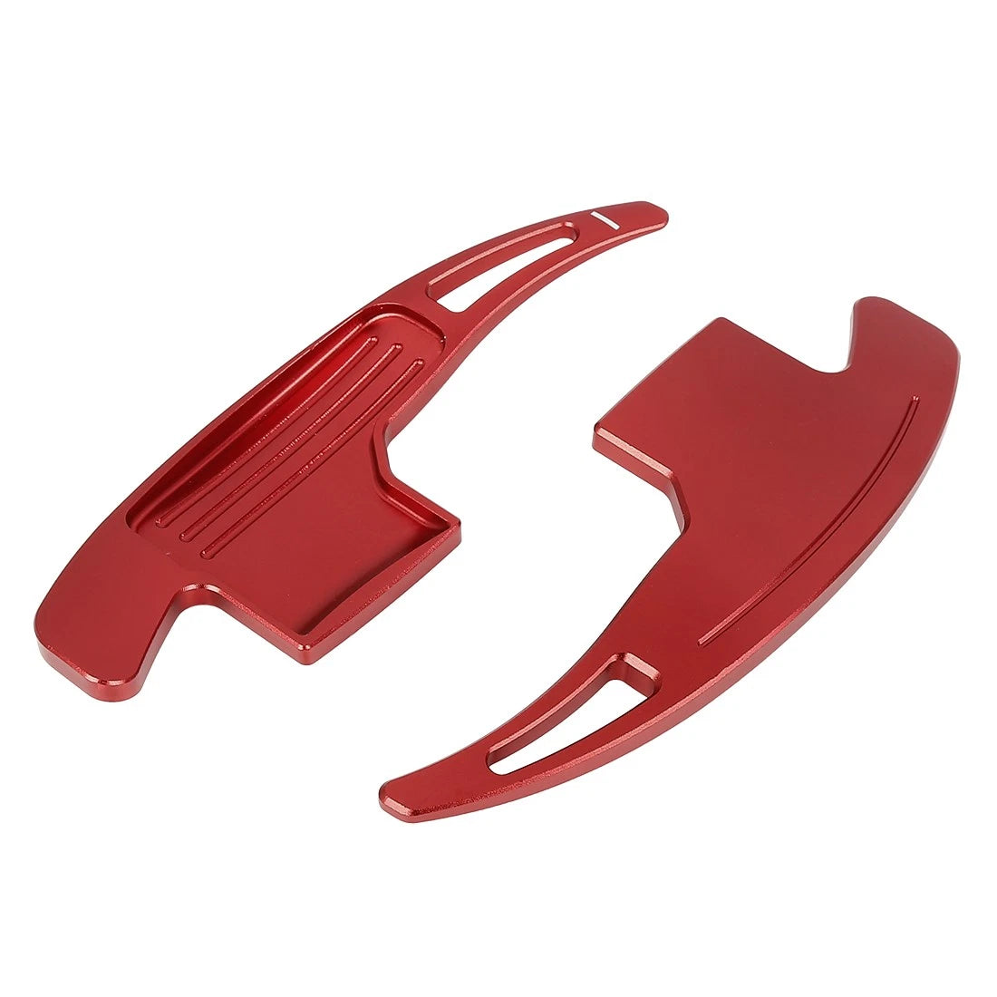Aluminum Alloy Red Steering Wheel Shift Paddle for Ford Mustang (2015-2020)