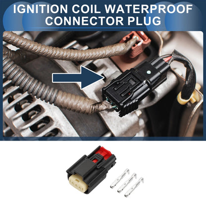 3 Pin Ignition Coil Waterproof Connector Plug for Ford Mazda